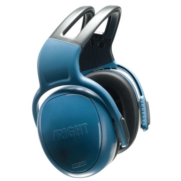 left/RIGHT Over-the-Head Ear Muffs, 25 dB NRR, Electrically Insulated, Blue