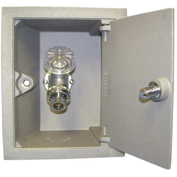 Enclosed Wall Faucet, 3-3/4 In.