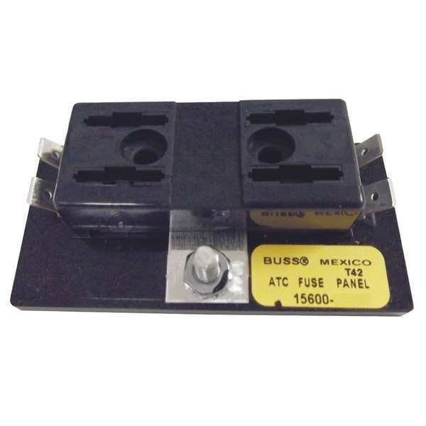 Fuse Panel, 0 to 30A Amp Range, 32V DC Volt Rating, 4 Poles, Quick Connect, Automotive Fuse Type