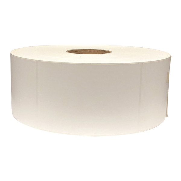 Barcode Printer Label, White, Labels/Roll: 2900