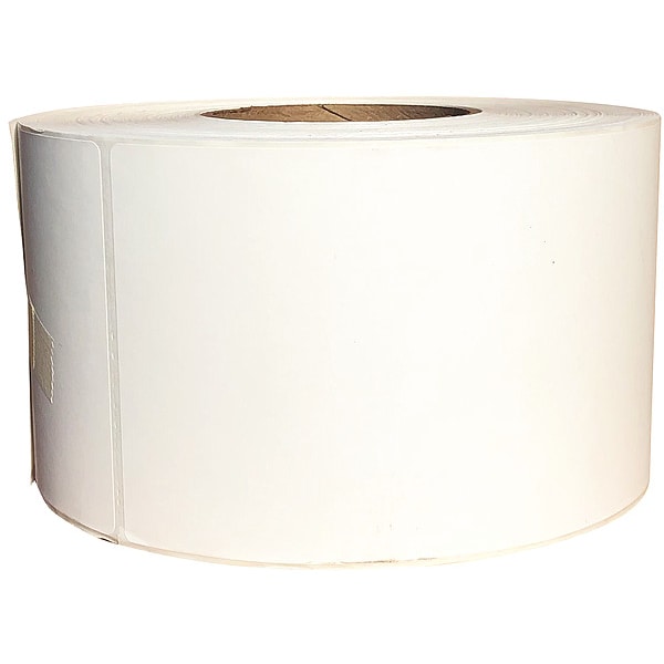Barcode Printer Label, White, Labels/Roll: 500
