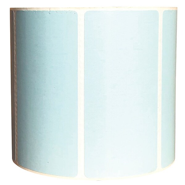 Barcode Printer Label, Blue, Labels/Roll: 3000
