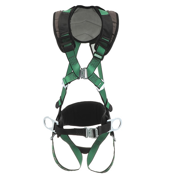 V-FORM+(TM) Safety Harness Fall Protection Harness, M/L, 310 lb, Not Applicable Chest/