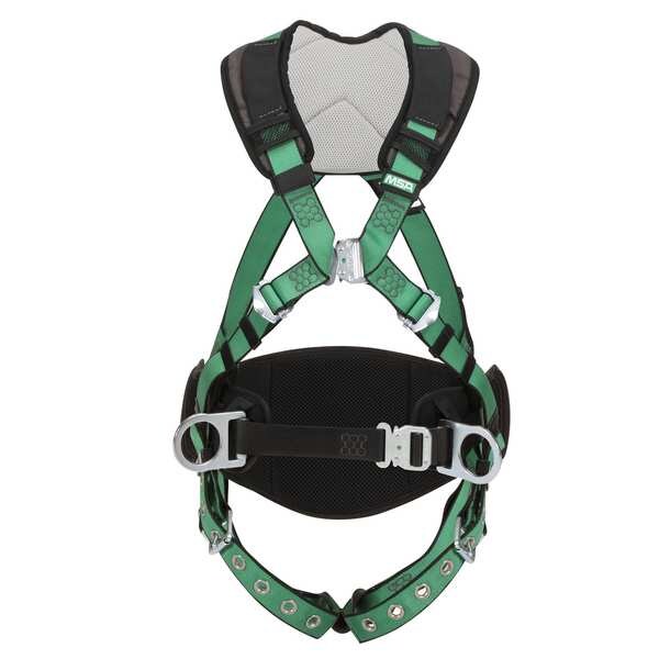 V-FORM(TM) Safety Harness Fall Protection Harness, M/L, 310 lb, Not Applicable Chest/