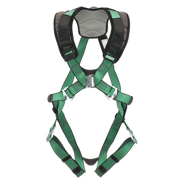 V-FORM+(TM) Safety Harness Fall Protection Harness, XL, 310 lb, Not Applicable Chest/ Back D-Ring