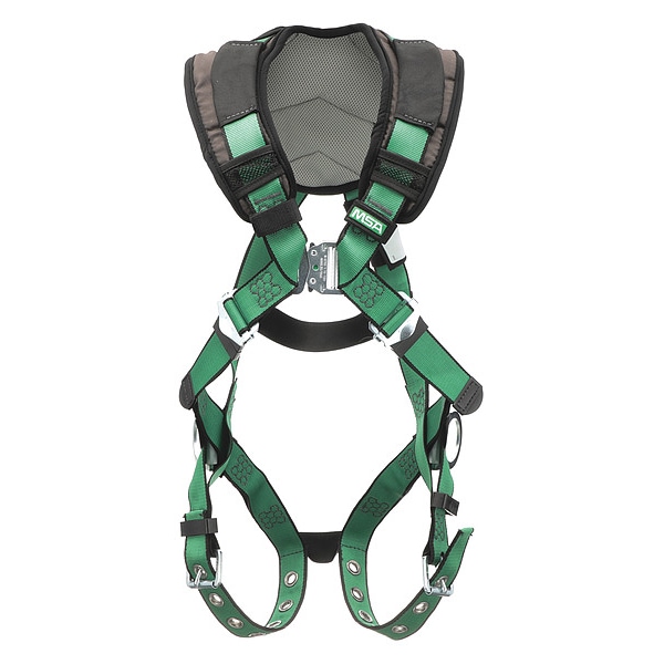 V-FORM+(TM) Safety Harness Fall Protection Harness, XL, 310 lb, Not Applicable Chest/