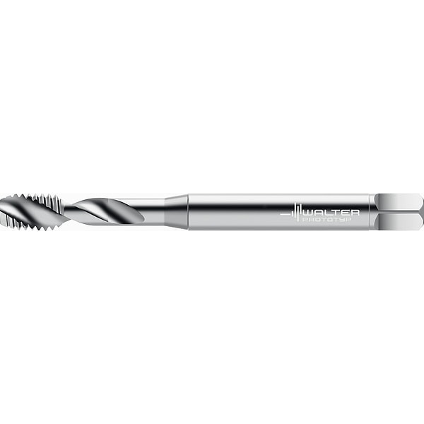 Spiral Flute Tap, M5, Modified Bottoming, 2 Flutes