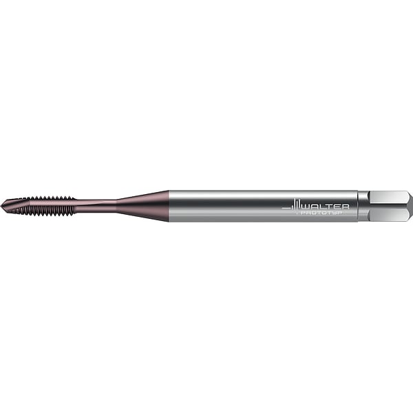 Spiral Point Tap, #0-80, Plug, 2 Flutes