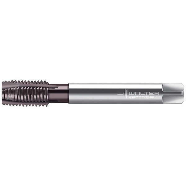 Spiral Point Tap, 7/16"-14, Plug, 3 Flutes