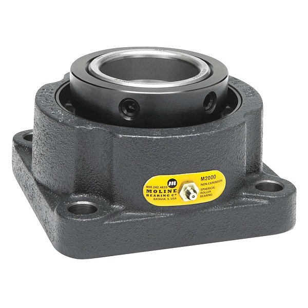Flange Brg, Spherical Roller, 2 3/4in Bore