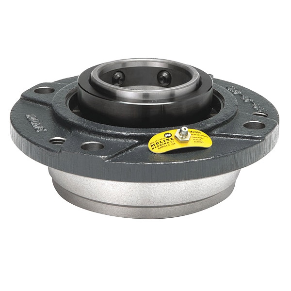 Flange Bearing, Spherical Roller, 4in Bore