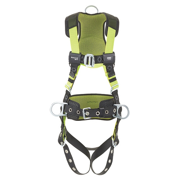 H500 Fall Protection Harness, Universal (L/XL), 420 lb, Mating Chest/ Tongue Leg Straps