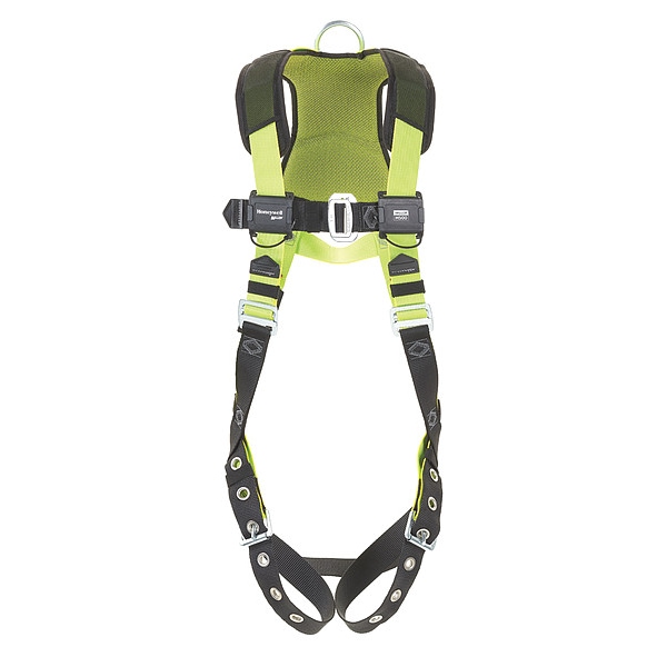 H500 Fall Protection Harness, Universal (L/XL), 420 lb, Mating Chest/ Tongue Leg Straps