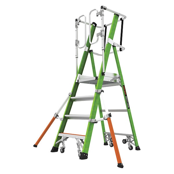8 ft 7 in Fiberglass Safety Cage, 375 lb Capacity