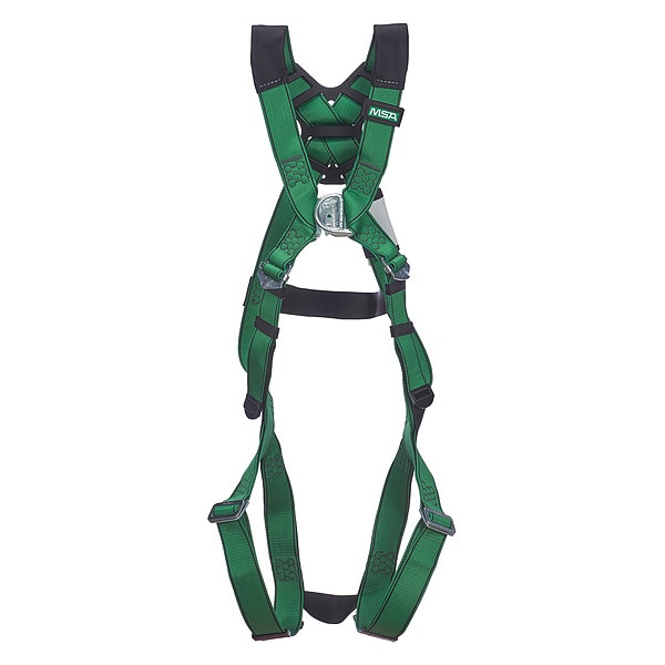 V-FORM(TM) Safety Harness Fall Protection Harness, 2XL, 400 lb, Quick-Connect Chest/