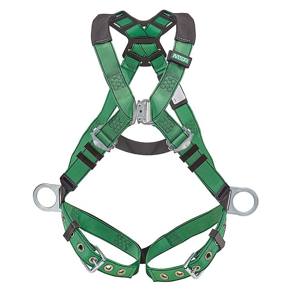 V-FORM(TM) Safety Harness Fall Protection Harness, Standard (M/L), 400 lb, Quick-Connect Chest/