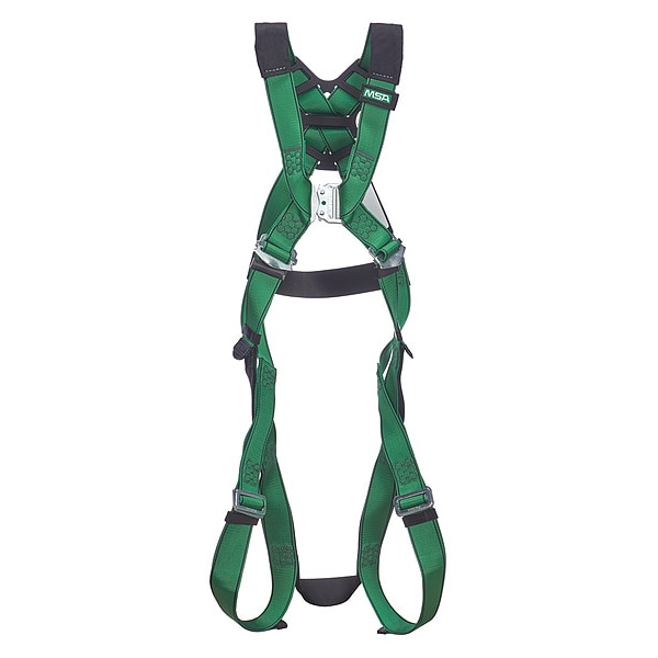 V-FORM(TM) Safety Harness Fall Protection Harness, 2XL, 400 lb, Quick-Connect Chest/ Back D-Ring
