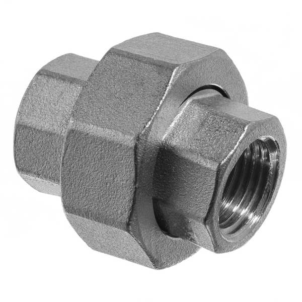 Straight Union, Aluminum, 3/4 in, FNPT