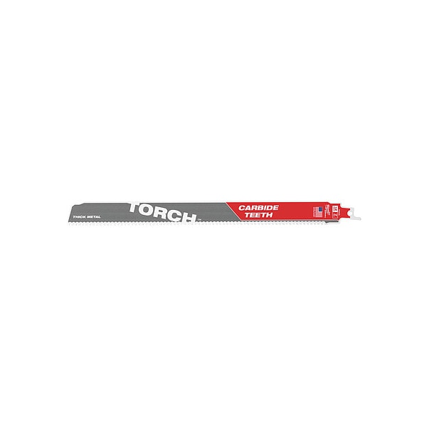 12 in. 8 TPI SAWZALL THE TORCH with CARBIDE TEETH Reciprocating Saw Blade for Thick Metal (1 pk)