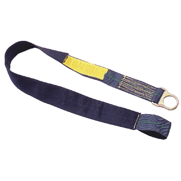 Anchor Strap, 5 ft Length, 400 lb Weigth Capacity, Kevlar Anchor, D-Ring, 1 Workers per System