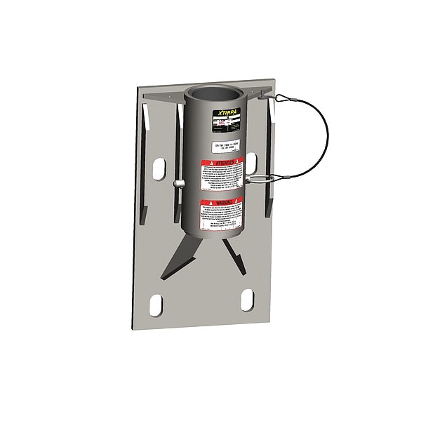 3" Wall Adapter, Zinc Plated