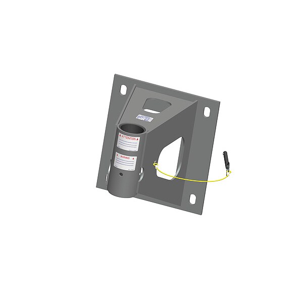 3" Mural Adapter, 14" Offset, 304 SST