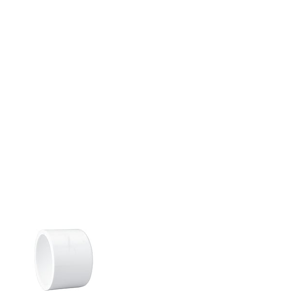 Cap, 10 in, Schedule 40, Socket, White