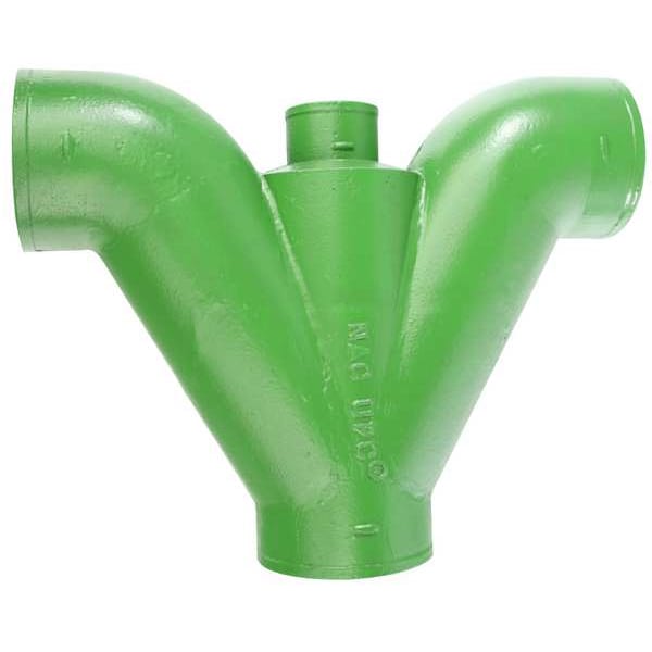 Figure Five Combo Figure Five, 3" Pipe, Female Socket, Cast Iron, 0 psi