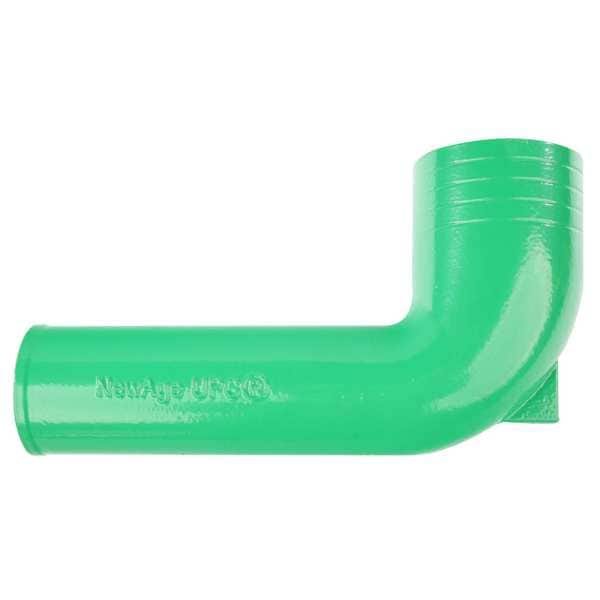 90 Degrees  Closet Bend No-Hub Closet Bend Reducing, 4" Pipe, Female Socket, Cast Iron, 0 psi