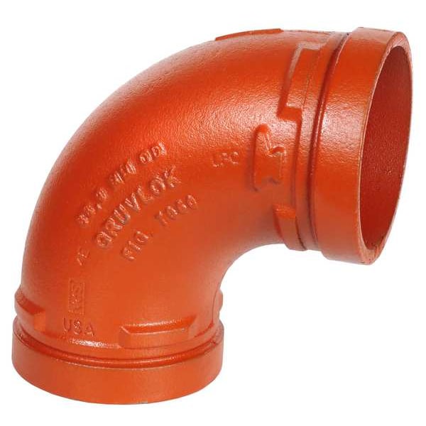 Elbow, 90 Degrees, 2-1/2", Iron, 1000 psi