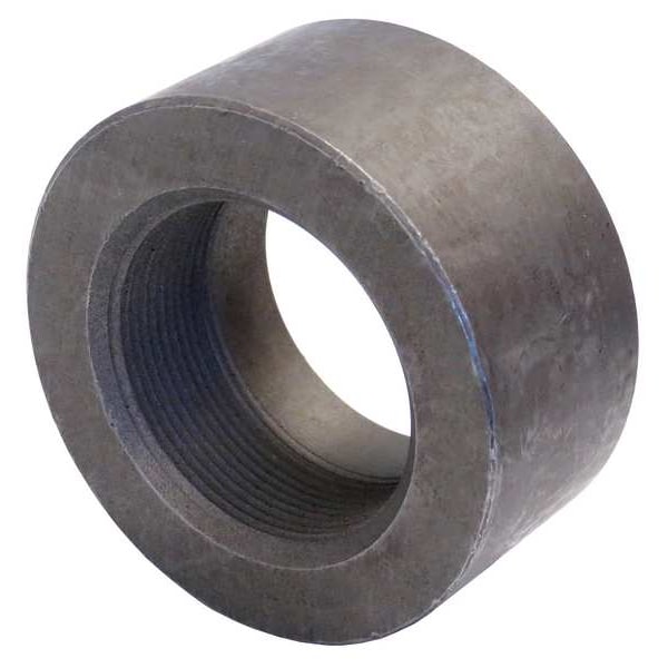 Half Coupling Coupling, 1-1/2" Pipe, FNPT, Forged Steel, Class 6000