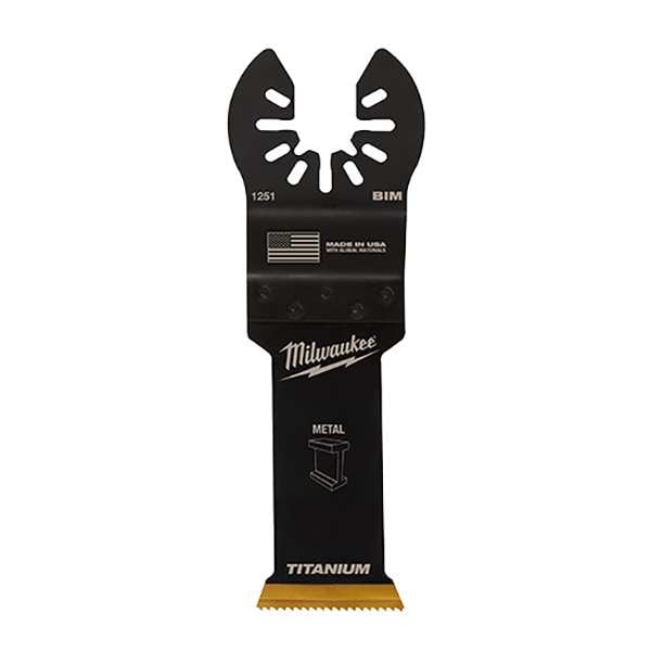 3-1/2 in. OPEN-LOK TITANIUM ENHANCED Segmented Oscillating Multi-Tool Blade