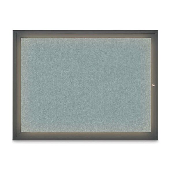 Corkboard, Cloud/Black, 48" x 36"