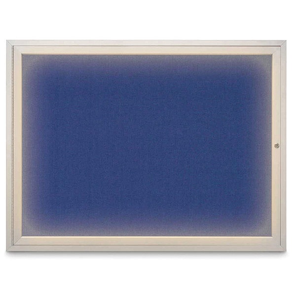 Corkboard, Cobalt/Satin, 48" x 36"