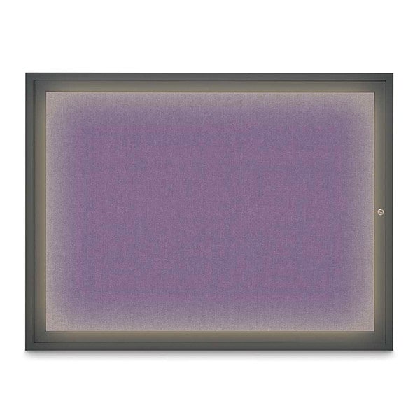 Corkboard, Amethyst/Black, 48" x 36"