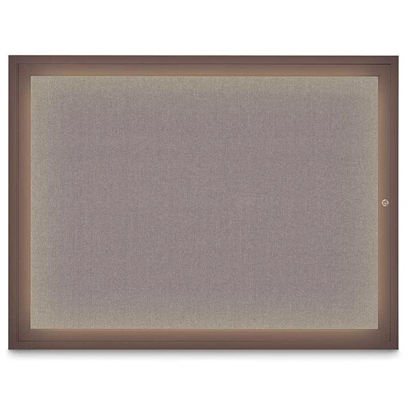 Corkboard, Surf/Bronze, 48" x 36"