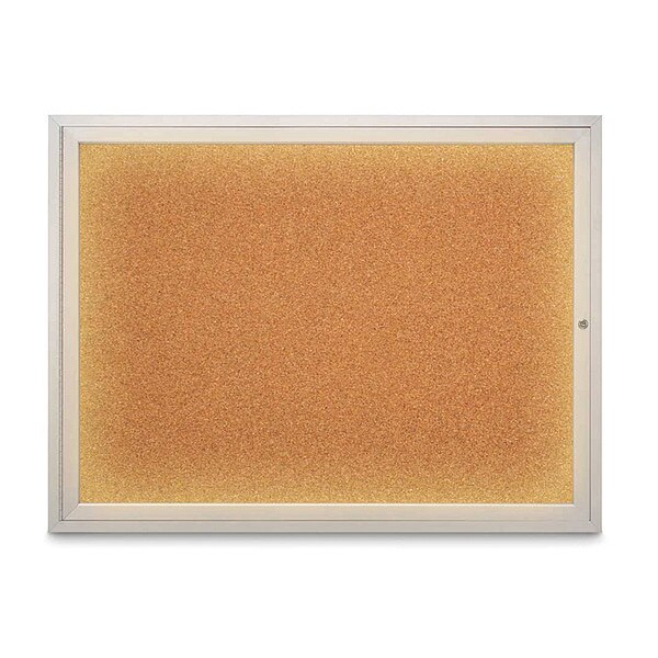 Corkboard, Cork/Satin, 48" x 36"