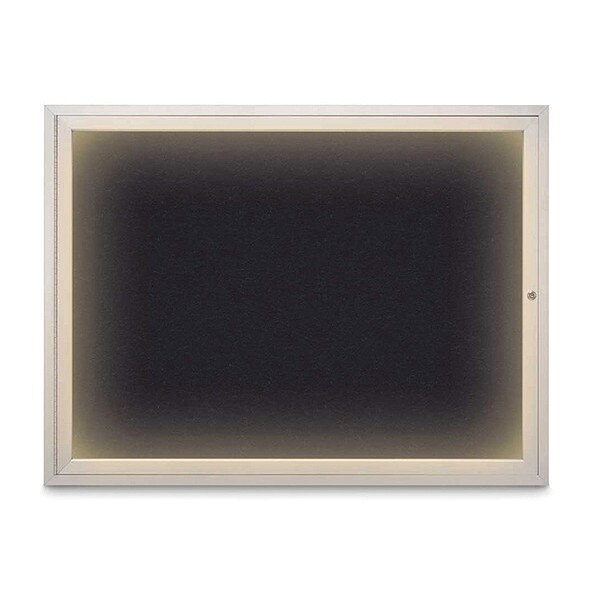 Corkboard, Rubber/Satin, 48" x 36"