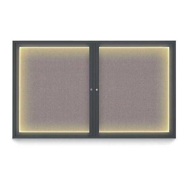 Corkboard, Surf /Black, 60" x 36"