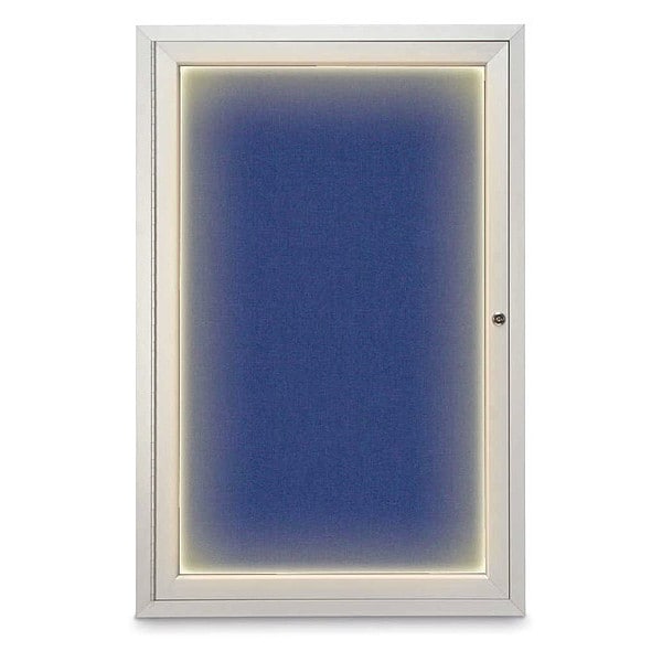 Corkboard, Cobalt /Satin, 24" x 36"