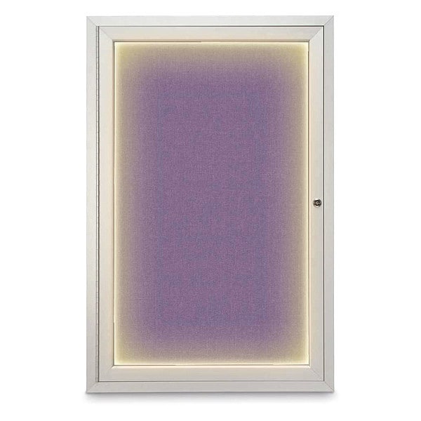 Corkboard, Amethyst /Satin, 24" x 36"