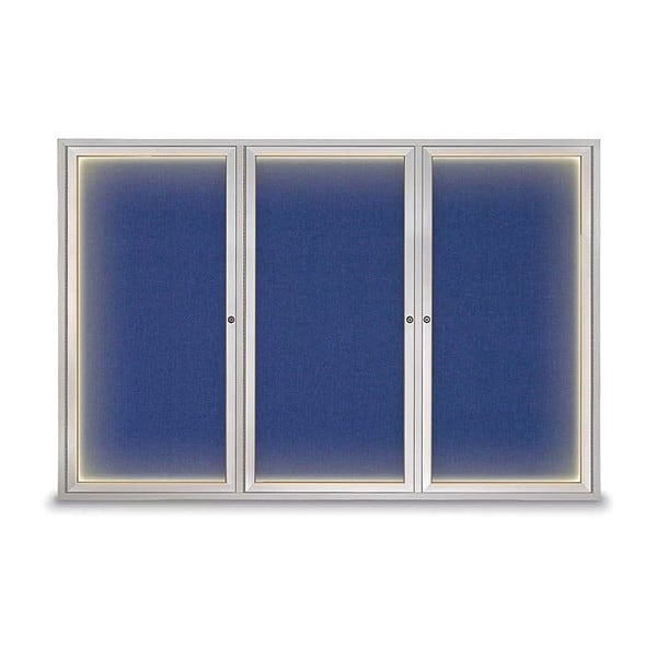 Corkboard, Cobalt/Satin, 72" x 48"