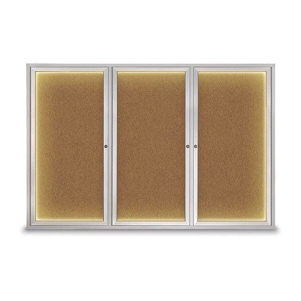 Corkboard, Synthetic Forbo/Satin, 72"x 48"