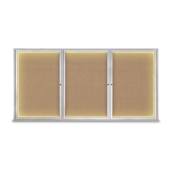 Corkboard, Buff/Satin, 96" x 48"