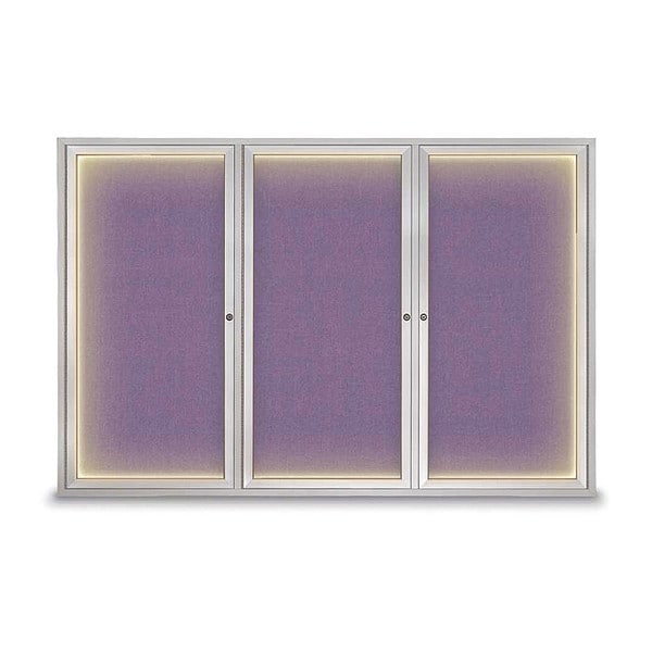 Corkboard, Amethyst/Satin, 72" x 48"