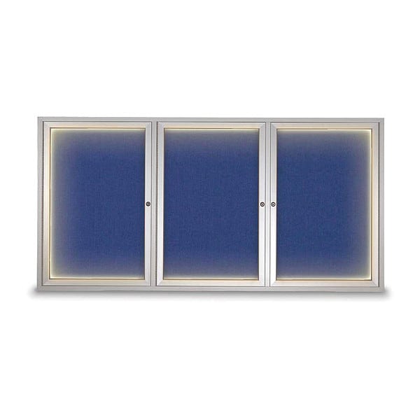 Corkboard, Cobalt/Satin, 72" x 36"