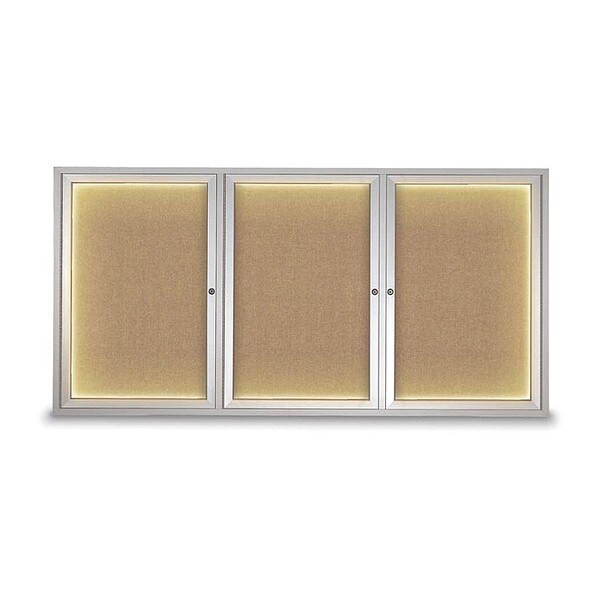 Corkboard, Buff/Satin, 72" x 36"