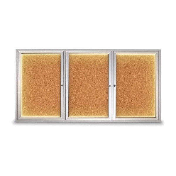 Corkboard, Cork Backing/Satin, 72" x 36"