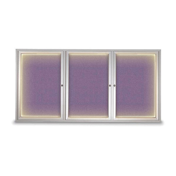 Corkboard, Amethyst/Satin, 72" x 36"
