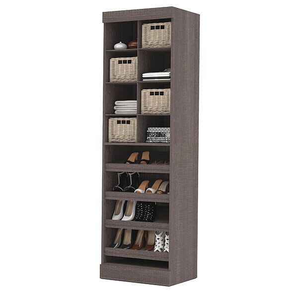 Multi-Storage Cubby, Bark Gray, 25"